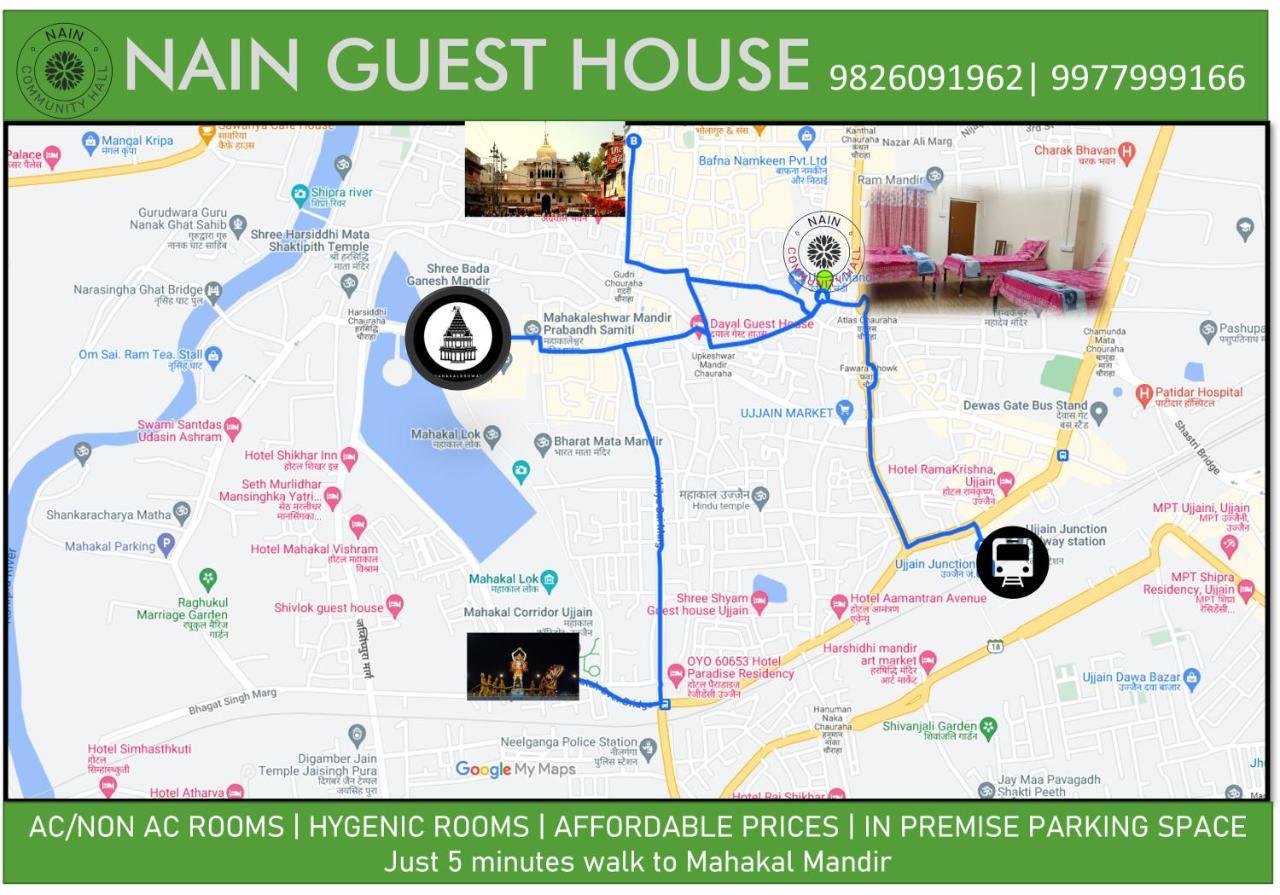 Nain Guest House Ujjain Luaran gambar